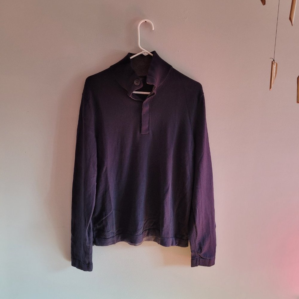 Banana Republic Mens Navy Sweater, Size M